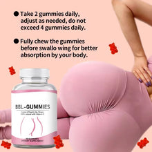 BBL Gummies Butt Enhancing Gummy Supplement, Big Booty Enhancer, Multivitamin for Women, Glute Boost Vitamins for a Max Gains & Natural Curves, Workout Support, 60 Gummies